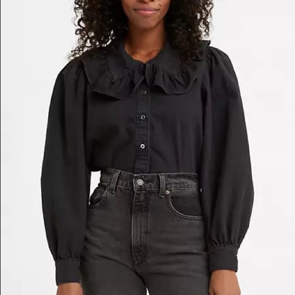 EMILIE BUTTON-UP BLOUSE